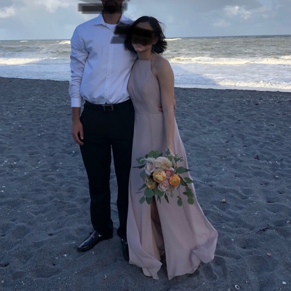 Hayley Paige Occasions Dress in “candlelight”